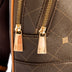 Mochila Média Sestini Monograma - Marrom