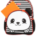 Mochila Média Sestini Kids Panda 4 - Colorido