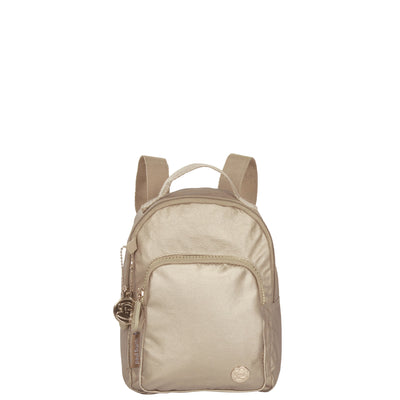 Mochila Pequena 2 em 1 Paul Frank Light Gold