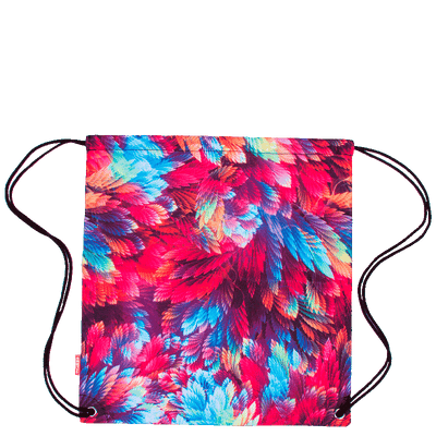 Mochila Saco Colorido - Penas