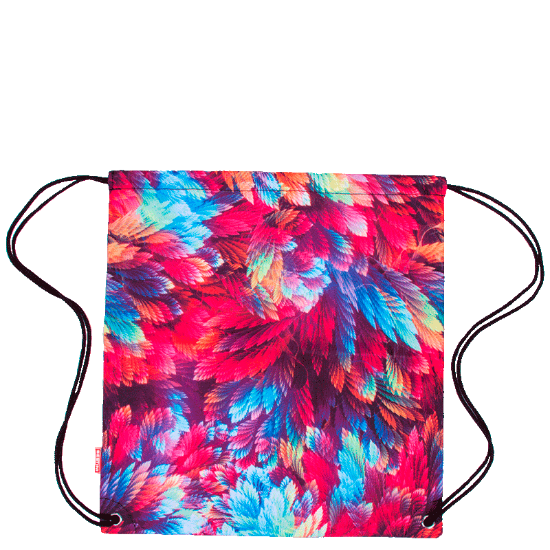 Mochila Saco Colorido - Penas