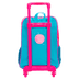 Mochila de Rodinhas Grande com Bolsa Sestini Y Anime - Colorido