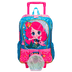 Mochila de Rodinhas Grande com Bolsa Sestini Y Anime - Colorido