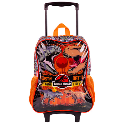 Mochilete Grande Jurassic Battle - Colorido