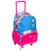 Mochila de Rodinha Grande Sestini M Plus Floral - Colorido