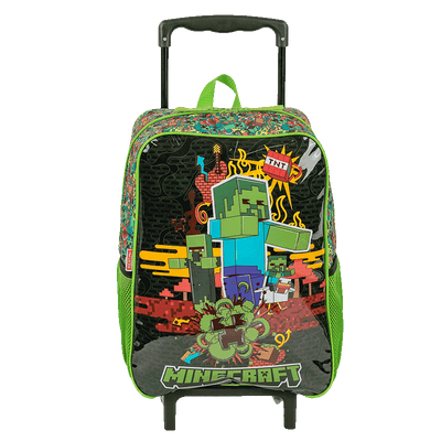 Mochilete Grande Minecraft M Fun - Colorido