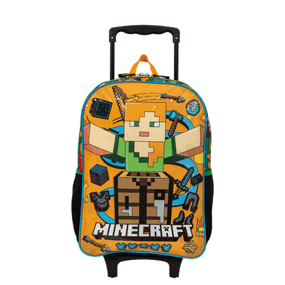 Mochilete Grande Minecraft Funtage - Colorido