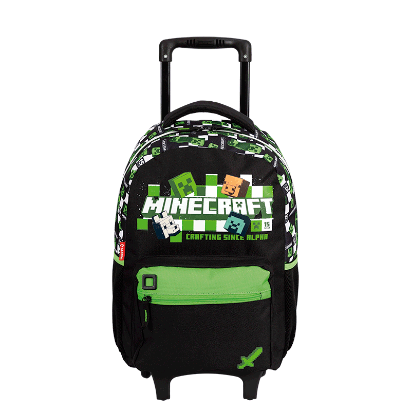 Mochilete Grande Minecraft Plus 15 Anos - Colorido