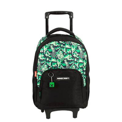 Mochilete Grande Minecraft Camoterra - Colorido