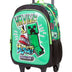 Mochila de Rodinha Grande Minecraft X - Colorido