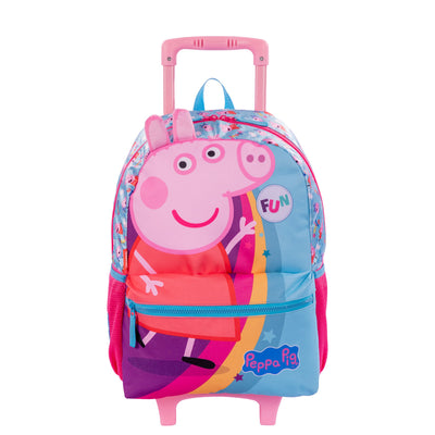 Mochilete Grande Peppa Core - Colorido