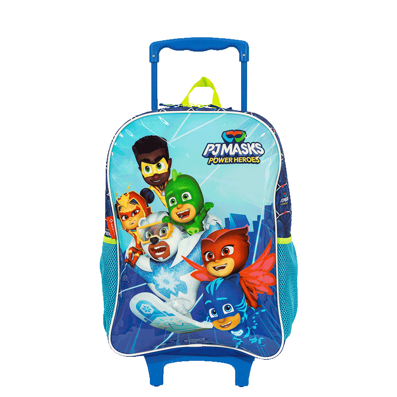Mochilete Grande PJ Masks Power Heroes - Colorido