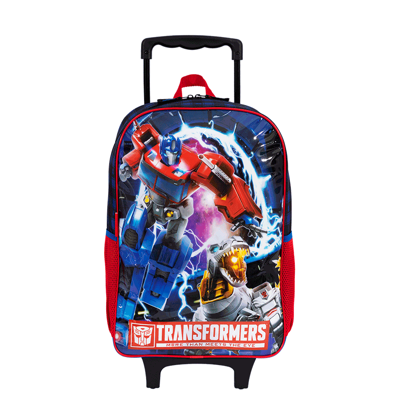 Mochilete Grande Transformers Optimus - Colorido