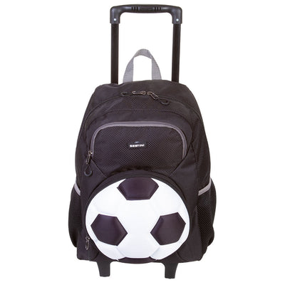 Mochila de Rodinha Grande Sestini X Futebol PB - Colorido