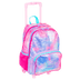 Mochila de Rodinhas Grande Sestini X Mermaid - Colorido