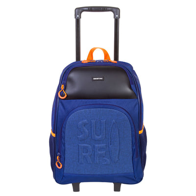 Mochila de Rodinhas Grande Sestini X Surf - Colorido