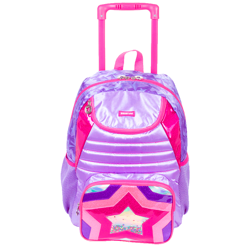 Mochila de Rodinha Grande Sestini Y Star - Colorido