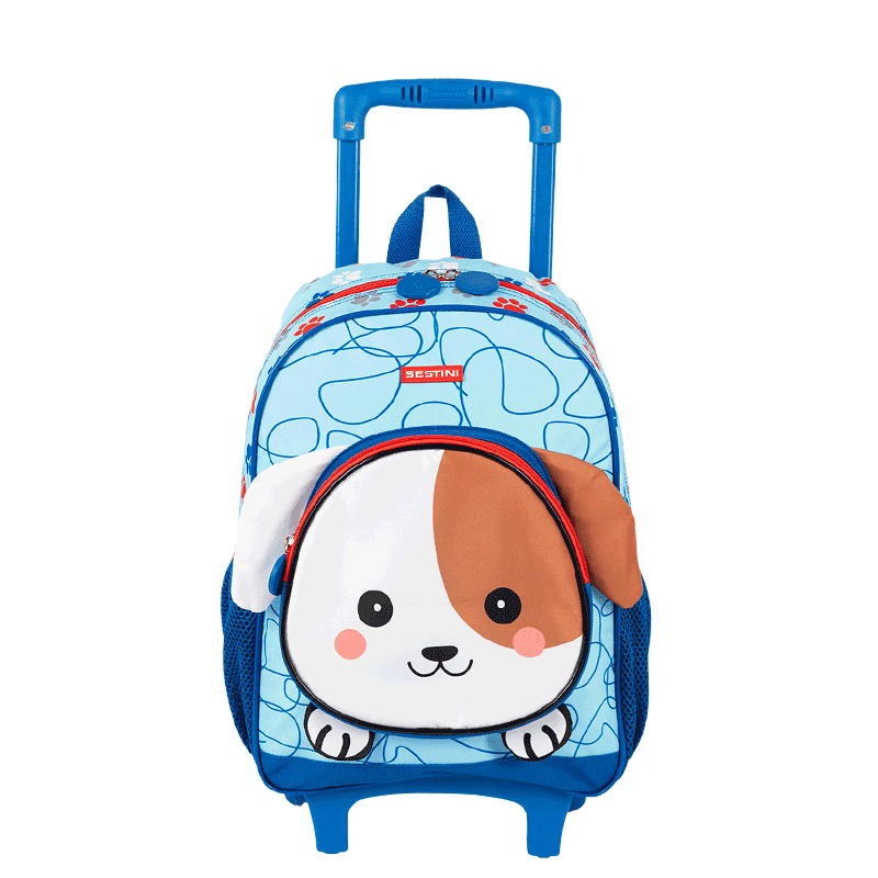 Mochilete Média Sestini Kids Dog 4 - Colorido
