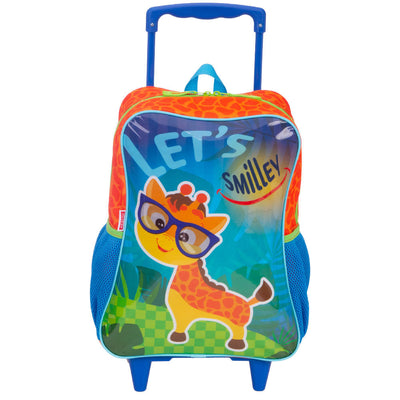 Mochila de Rodinha Grande Sestini M Girafa - Colorido