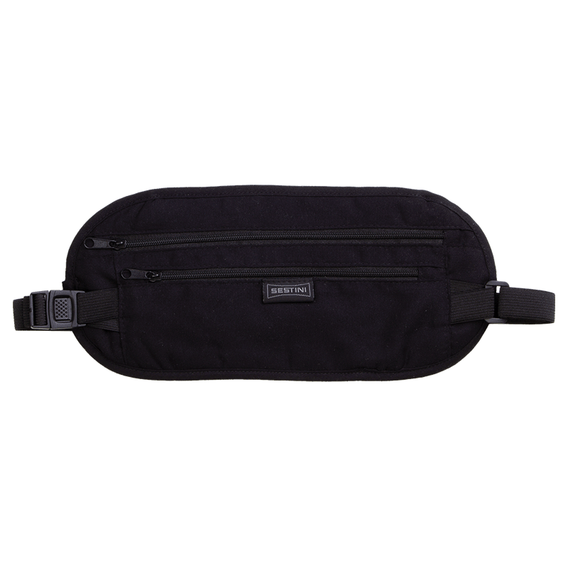 Porta Dolar Viagem Grande Preto